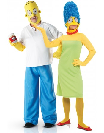 déguisement de couple les Simpsons