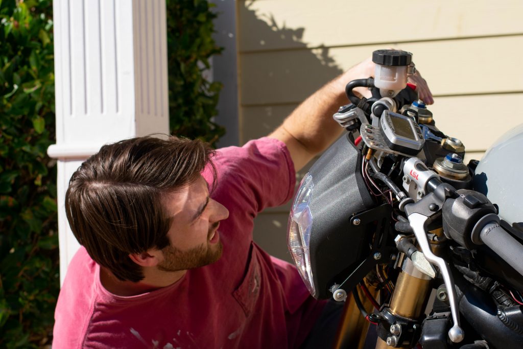 t-shirt pour le bricolage de moto