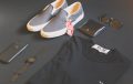 V&ecirc;tements et accessoires de modes masculins dispos&eacute;s en flat lay