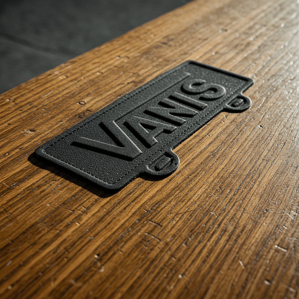 logo qui ressemble à celui de la marque 'vans'